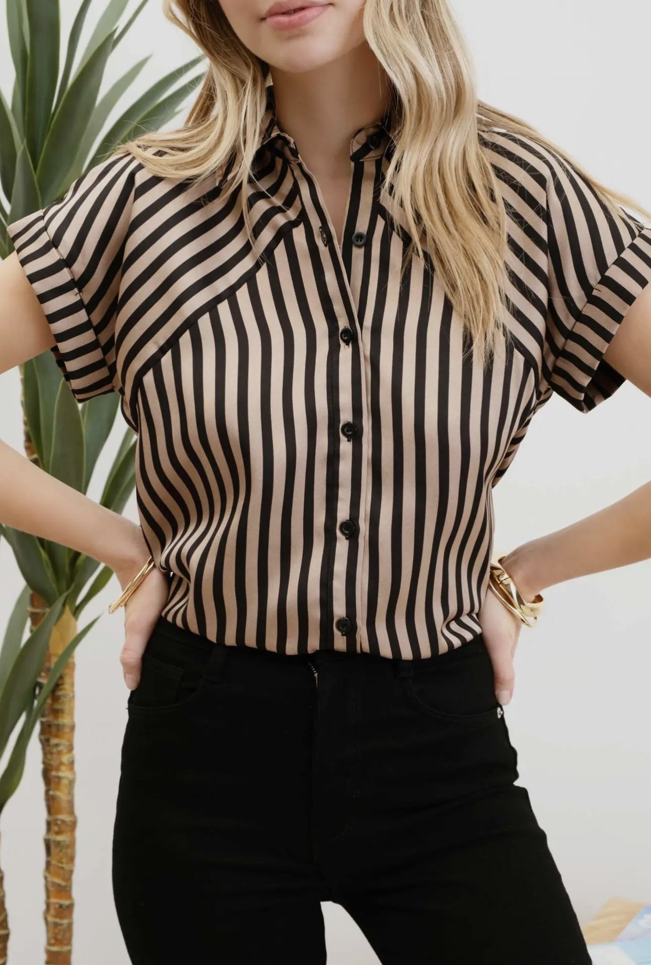 Hannah Button Down