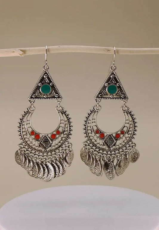 Boho chandler earrings