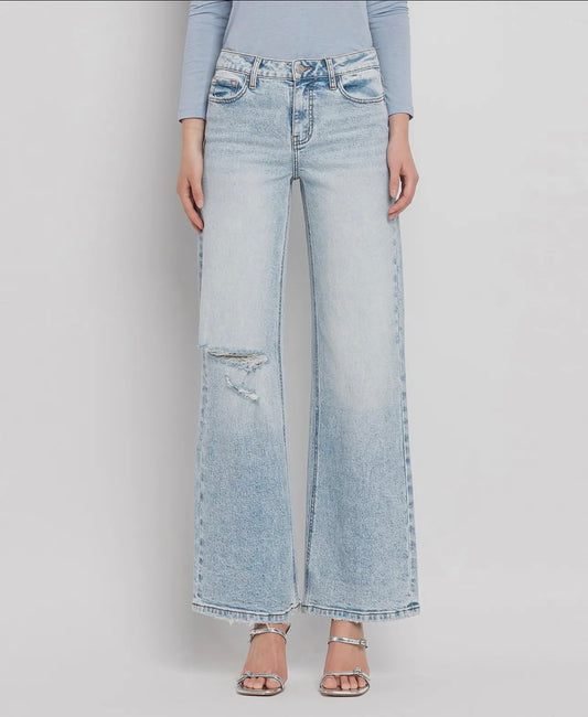 Lovervet High Rise Wide Leg Jeans