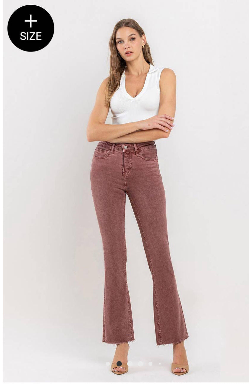 Lovervet Wine Bootcut Jeans