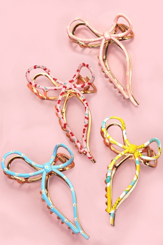 Whimsey floral clip