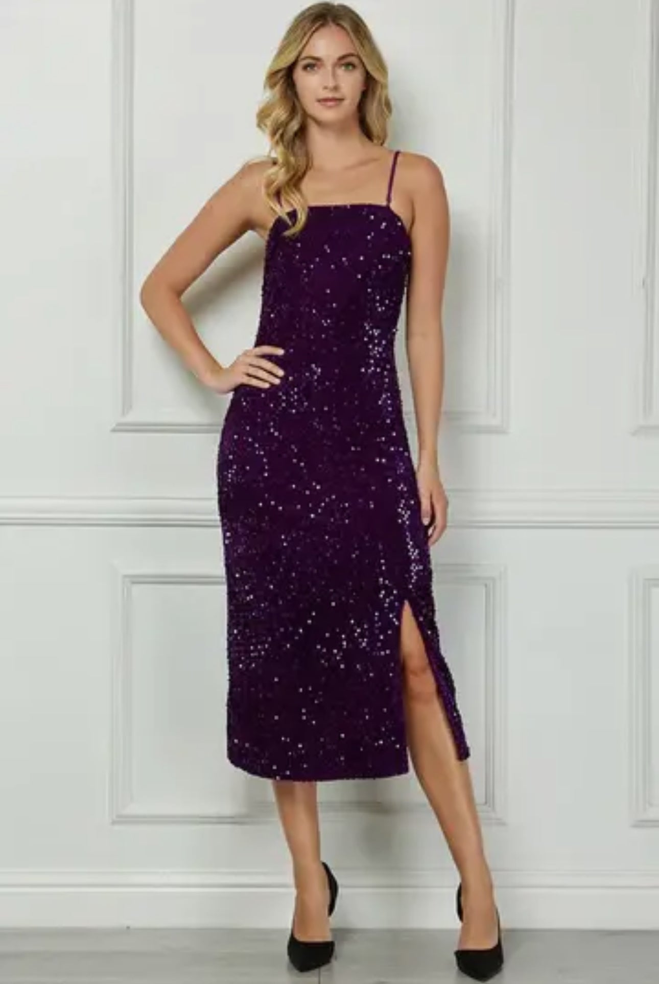 Pricilla Sequined Dress