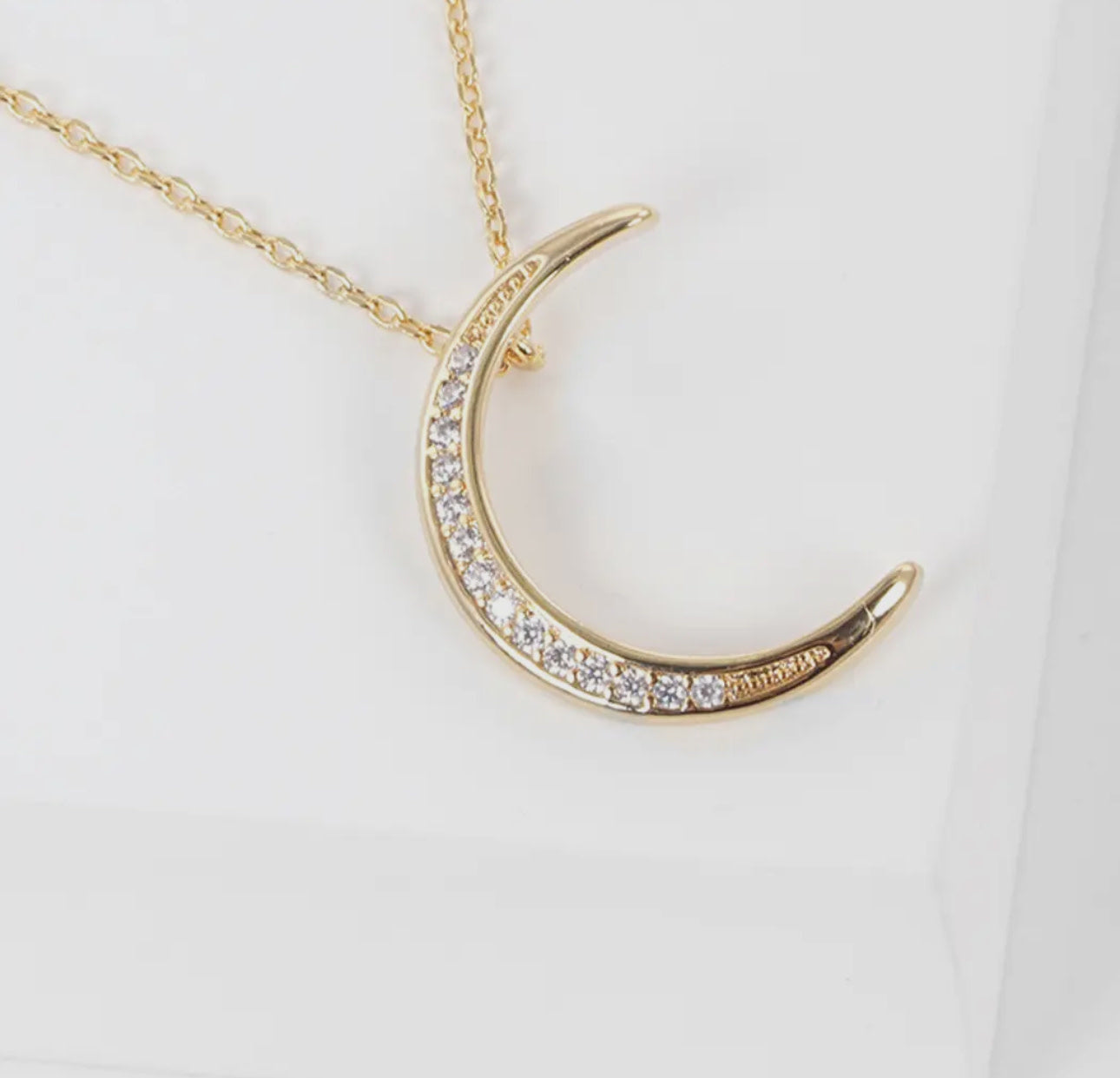 Moon charm Necklace