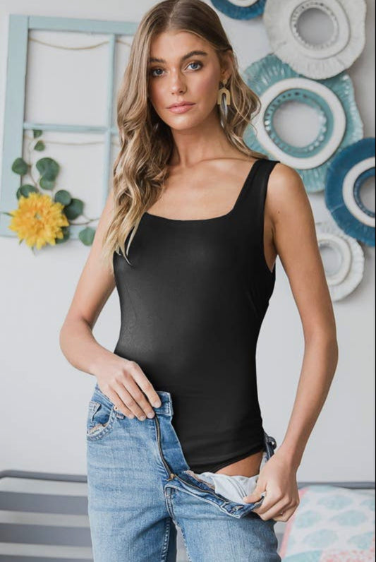 Simone Square Neck Bodysuit