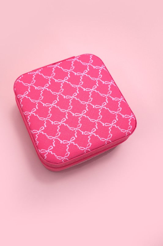 Travel jewelry box