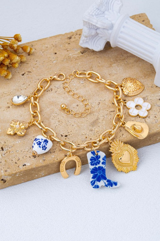 Western charm bracelets