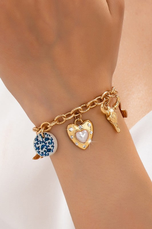 Western charm bracelets