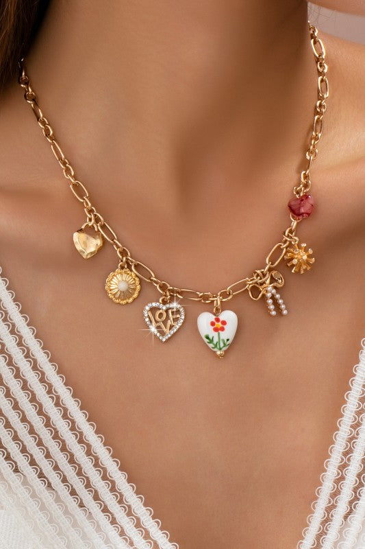 Charm necklace
