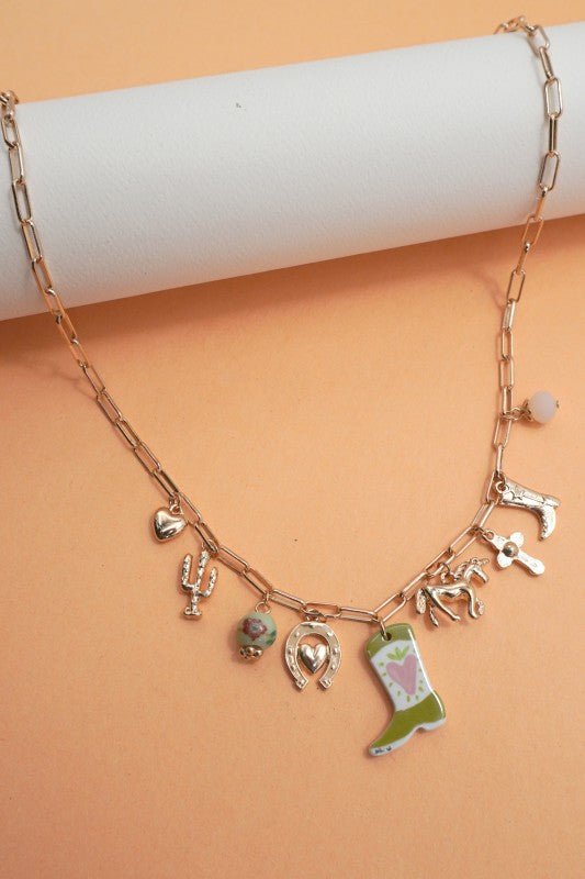 Charm necklace